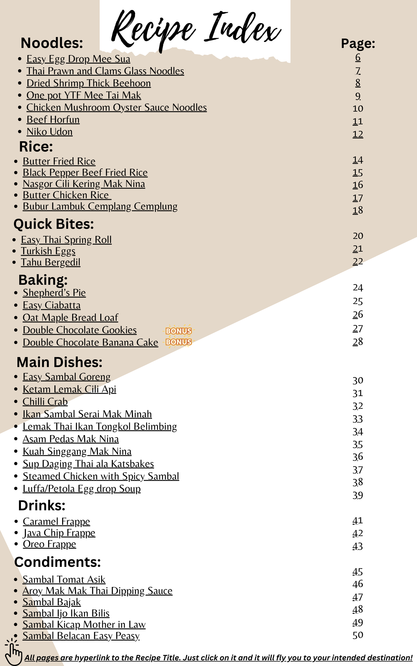 Kat's Bakes E-Cookbook - A lil' Bit of Home
